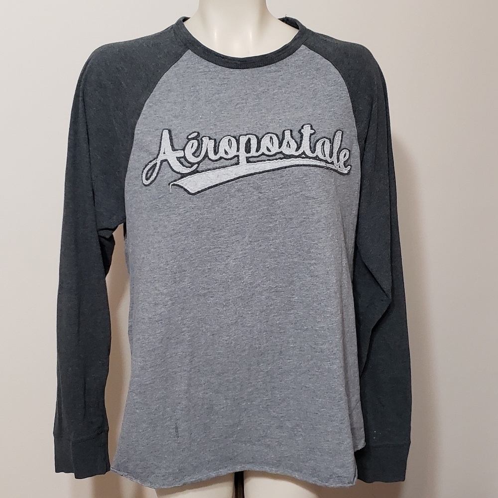 Aeropostale gray lightweight sweatshirt
